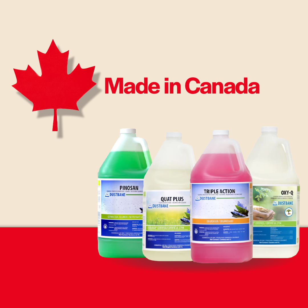 Buy Canadian Made Products: Find the Right Disinfectants for Your Business Needs