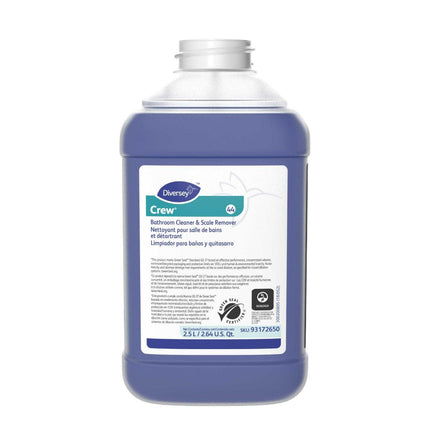 Diversey™ Crew® Bathroom Cleaner & Scale Remover, Purple, J-Fill, 2.5L, Sold Individually-B2B Discounters