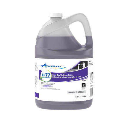Diversey™ EP77 Heavy Duty Washroom Cleaner, Clear, Surfactant Fragrance, 3.78L, Sold Individually-B2B Discounters