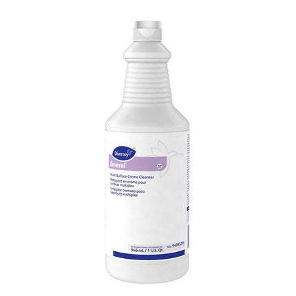 Diversey™ Emerel® Multi-Surface Crème Cleanser, White, Fresh Scent, 946ml, Sold Individually-B2B Discounters