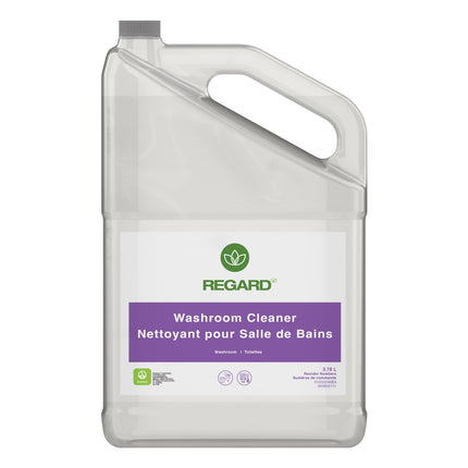 REGARD® Washroom Cleaner, Orange, 3.78L, ECOLOGO, Sold Individually-B2B Discounters