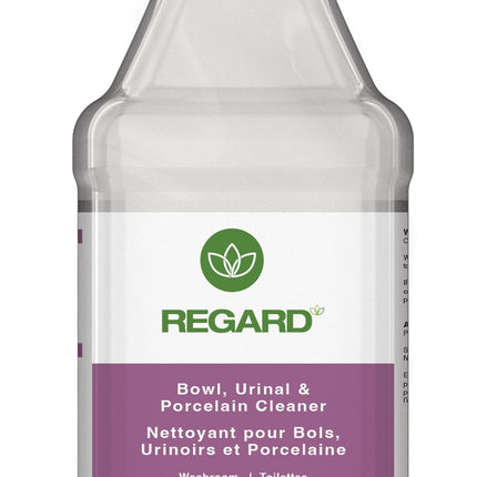 REGARD® Bowl, Urinal & Porcelain Cleaner, Clear, 946ml, ECOLOGO, Sold Individually-B2B Discounters