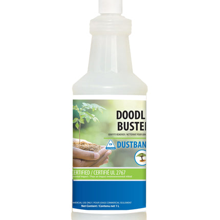 Dustbane doodle buster graffiti remover, 1L, Clear, Sold Individually-B2B Discounters
