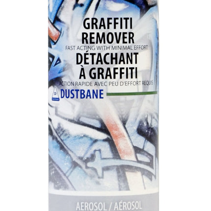 Dustbane Graffiti Remover, Aerosol, 482 g, White and Clear-B2B Discounters