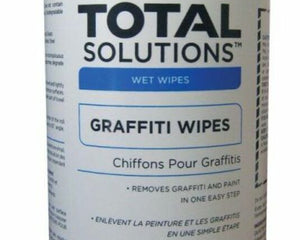 Total Solutions™ Graffiti Wipes, White, Mild Scent, Sold Individually-B2B Discounters