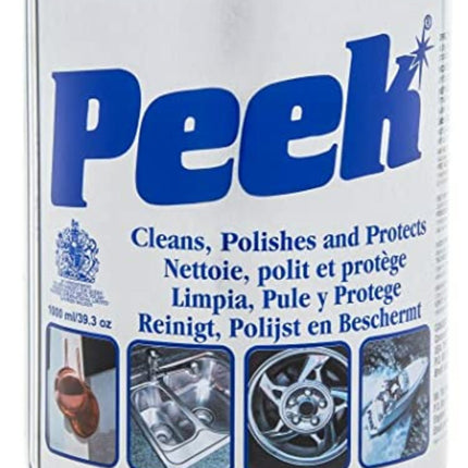 Advantage® Peek® Premium Polish Paste, Blue, Ammonia Scent, 1L, Sold Individually-B2B Discounters