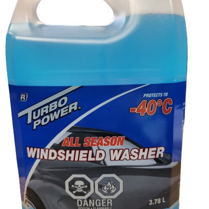 Turbo Power® Windshield Washer Fluid, 4L, Sold Individually-B2B Discounters