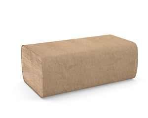 Cascades® Select® Singlefold Paper Towel, Natural Tan, 1-Ply, 9" L x 9.45" W, 250 Sheets/Pack, 16 Packs/Case-B2B Discounters