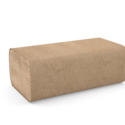 Cascades® Select® Singlefold Paper Towel, Natural Tan, 1-Ply, 9" L x 9.45" W, 250 Sheets/Pack, 16 Packs/Case-B2B Discounters