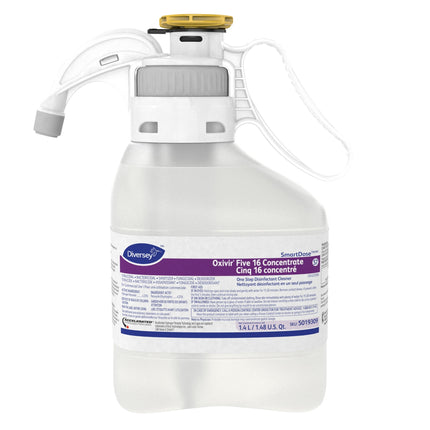 Diversey™ Oxivir® Concentrated Disinfectant Cleaner, Clear, 1.4L, Sold Individually