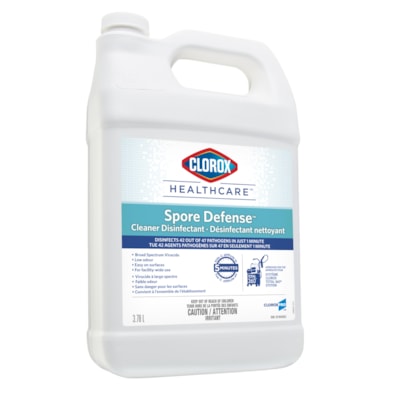 Clorox® T360 Spore Solutions Cleaner Disinfectant Solutions, 3.78L, Clear, 4/Case-B2B Discounters