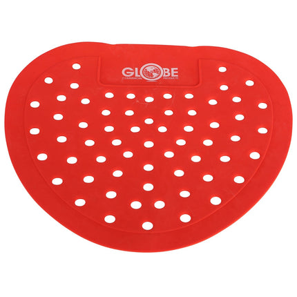 Impact® Regular Urinal Screen, Red, Sold Individually-B2B Discounters