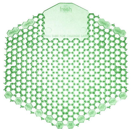 Regard® Wave 3D Urinal Screen, Green, Cucumber Melon Fragrance, 2/Pack-B2B Discounters