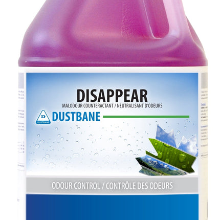 Dustbane Disappear Malodour Counteractant, Red Liquid, Floral Scent, 5L, Sold Individually-B2B Discounters