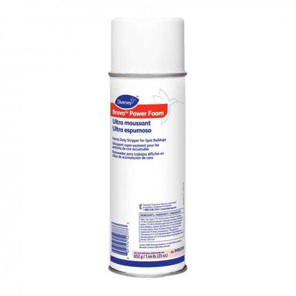 Diversey™ Bravo® Power Foam Floor Stripper, White, 23 oz, Sold Individually-B2B Discounters