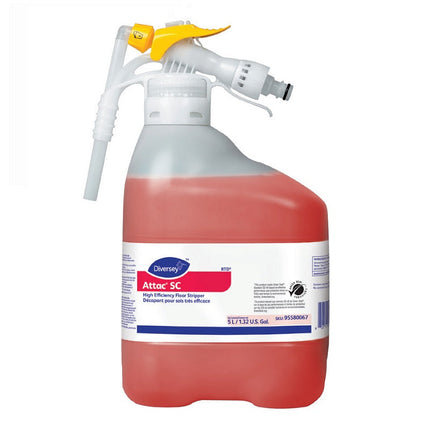Diversey™ Attac® Floor Stripper, 5L, Sold Individually-B2B Discounters