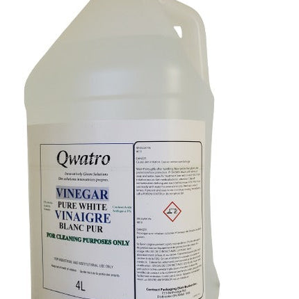 Pure Vinegar, Non toxic, Eco Friendly, 4L, Sold Individually-B2B Discounters