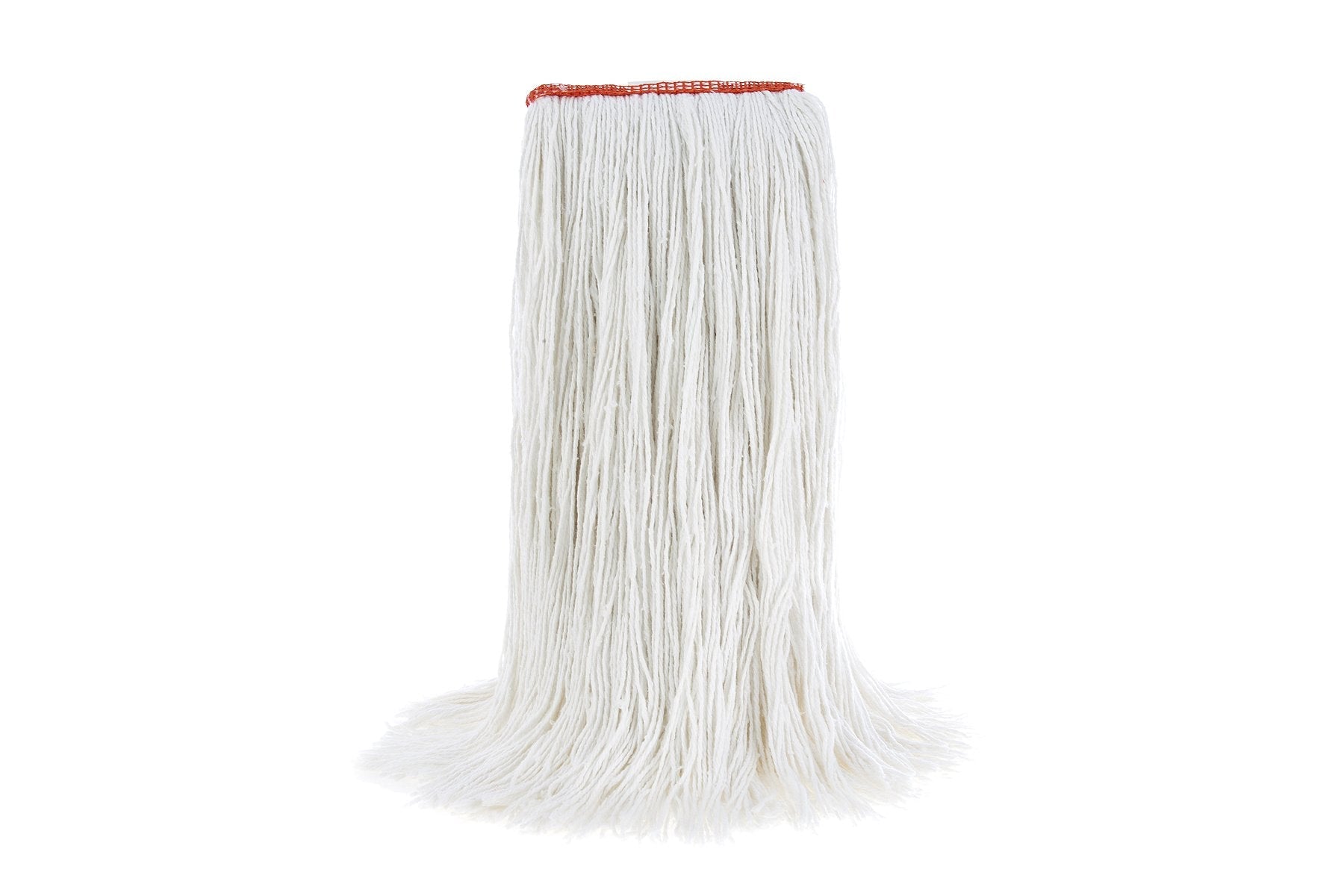 Atlas Graham Furgale Narrow Band Finish Mop, White, 24oz, 4 Ply, Sold Individually-B2B Discounters
