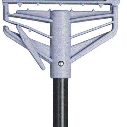 Globe™ Quick Release Mop Handle, 60", Fiberglass, Blue, Sold Individually-B2B Discounters