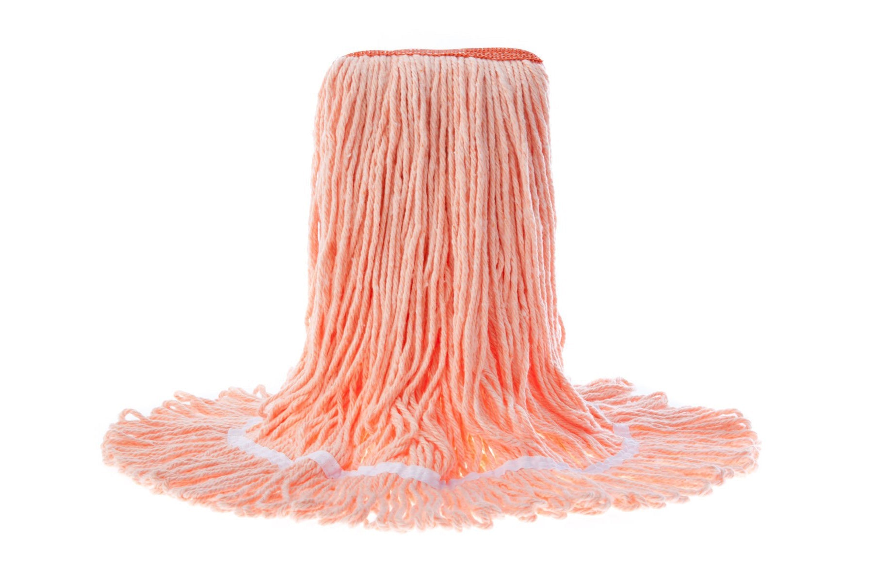 Wet Mop Syn-Pro Narrow Band Orange Looped End 16oz, 12/Case-B2B Discounters