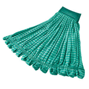 Rubbermaid® Web Foot® Tube Mop, Green, 24oz, Sold Individually-B2B Discounters