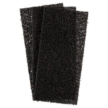 Globe™ Heavy Duty Utility Pad, Black, 5/Pack-B2B Discounters