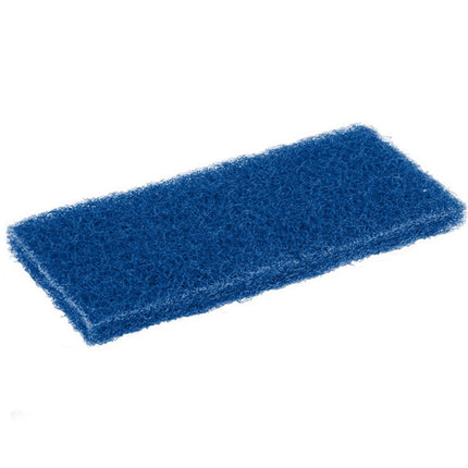 Globe™ Medium Duty Utility Scrub Pad, Blue, 5/Pack-B2B Discounters