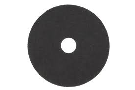 REGARD® Floor Stripper Pad, Black, 16", Sold Individually-B2B Discounters