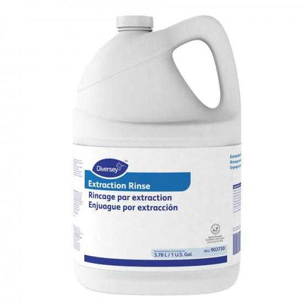 Diversey™ Extraction Rinse, Clear Liquid, Fruity-Floral Scent, 3.78L, Sold Individually-B2B Discounters