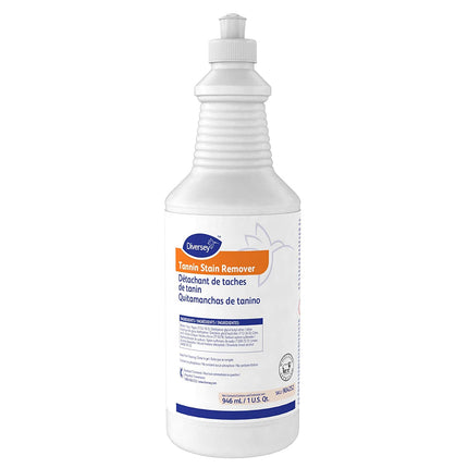 Diversey™ Tannin Stain Remover, White, 1L, Sold Individually-B2B Discounters