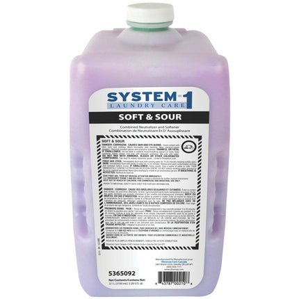 Diversey™ System-1 Soft & Sour, Purple, Citrus Scent, 3.1L, 2/Case-B2B Discounters