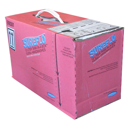 Pink Lotion Soap Cartridge, Pink Liquid, Fresh Fragrance, 12L, Sold Individually-B2B Discounters