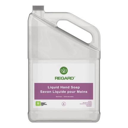 REGARD® Liquid Hand Soap, White, 3.78L, ECOLOGO, Sold Individually-B2B Discounters