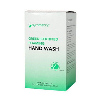 Symmetry® Green Certified Foaming Hand Wash, Clear, 1250ml, Sold Individually-B2B Discounters