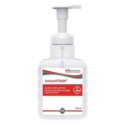 InstantFOAM® Alcohol Hand Sanitizer, Clear, Alcohol-like Scent, 400mL, Sold Individually-B2B Discounters