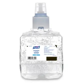 GOJO® Purell® Advanced Hand Rub, Clear, 1200mL, 2 Bottles/Case-B2B Discounters