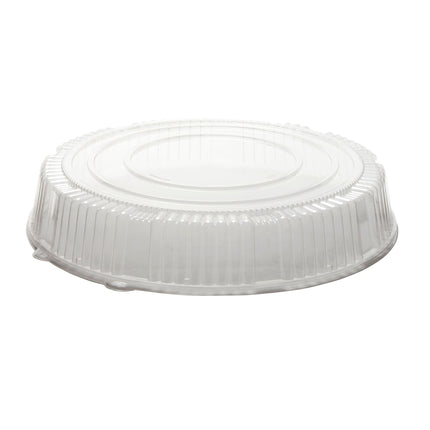 CaterLine® Standard Height Dome Lid, PET, 18" X 2.75"H, Clear, 25/Case-B2B Discounters