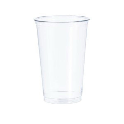 Solo® Ultra Clear™ Straight Wall Plastic Cup, 20oz, Clear, PET, 1000/Case-B2B Discounters