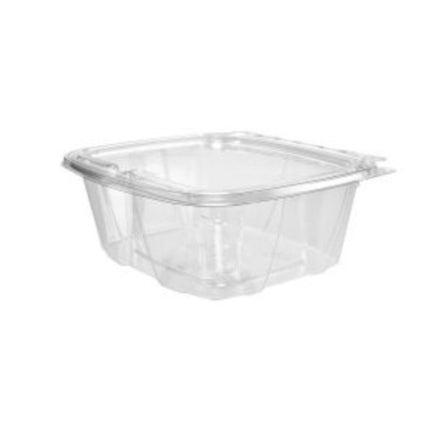 Dart® SafeSeal™ Tamper Evident With Flat Lid, 32oz, PETE, 100/Pack, 2 Packs/Case-B2B Discounters