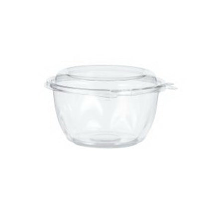 Dart® SafeSeal™ Round Bowl With Dome Lid, 16oz, 60/Pack, 4 Packs/Case-B2B Discounters