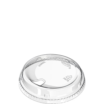 Dart® Strawless Sip Lid, Pete 12-24oz, Clear, 1000/Case-B2B Discounters