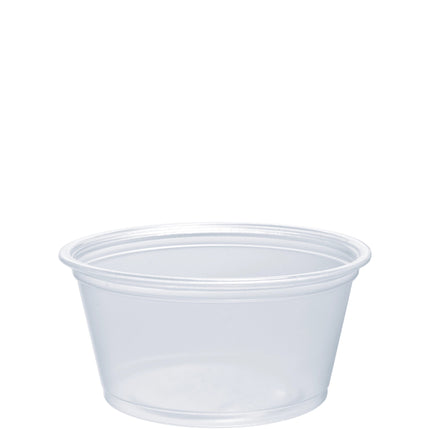 Dart® Conex Complements® Portion Cup, 2oz, Clear, 125/Pack, 20 Packs/Case-B2B Discounters