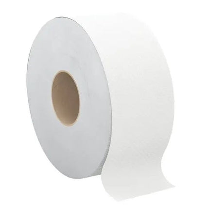 Cascade® Jumbo Roll Toilet Tissue, White, 1 Ply, 9" X 2000', 12 Rolls/Case-B2B Discounters