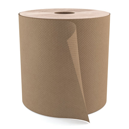 REGARD® Roll Towel, Natural, 800', 6 Rolls/Case-B2B Discounters