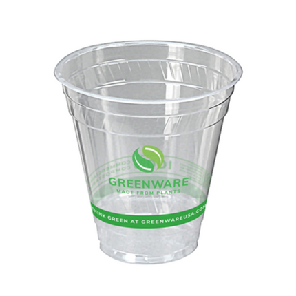 Pactive® Greenware® Cold Cups, 12oz-14oz, Clear, 50 Cups/Pack, 20 Packs/Case-B2B Discounters