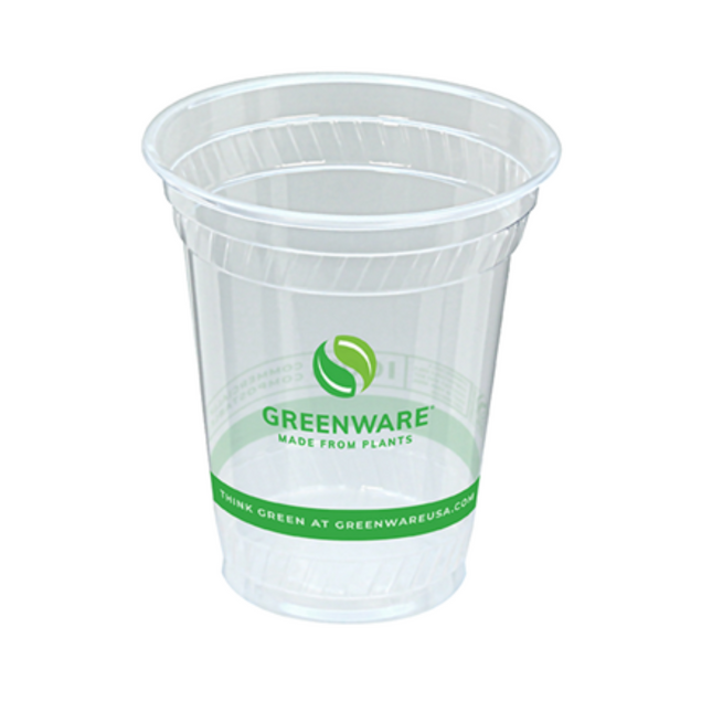 Pactiv® Compostable PLA Cold Drink Cup with Print, 16oz, 1000/Case