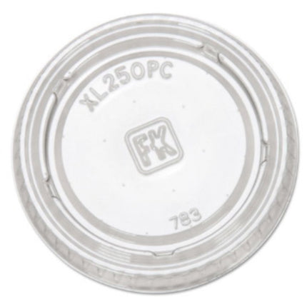 Pactiv® Souffle Portion Cup Lid, Clear, 2500 Lids/Case-B2B Discounters