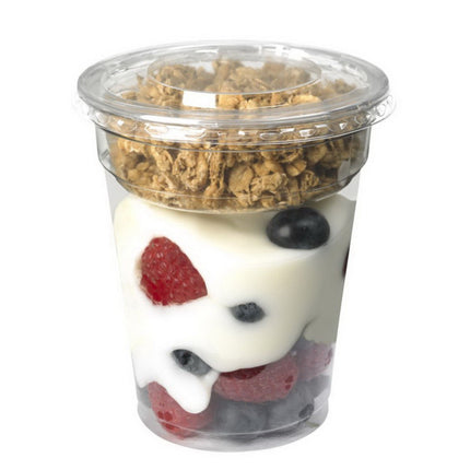 Pactiv® Easy Fit Cup Insert, 4oz, Clear, PET, 1000/Case-B2B Discounters