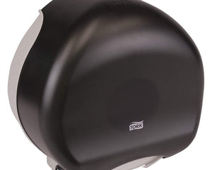 Tork® Single Jumbo Bath Tissue Roll Dispenser, Plastic, Smoke, 1 Dispenser/Case-B2B Discounters