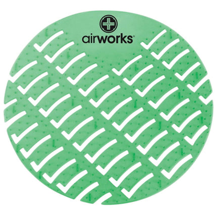 AirWorks® EVA Urinal Screens, Fresh Garden, 10/Box-B2B Discounters